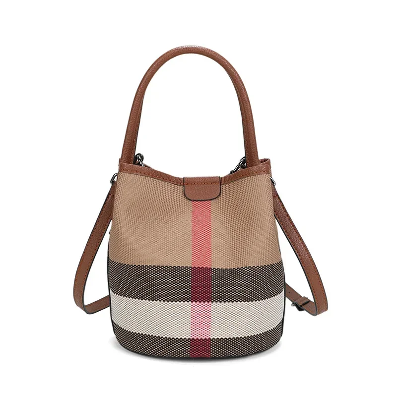

OPDOS Fashion Trend PU Leather Crossbody Bags Multi-function Large Capacity Shoulder Bags Exquilite Elegant Bucket Bags