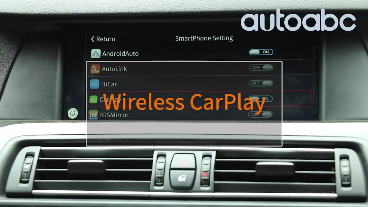 Carabc Kablosuz Apple Carplay Android Oto Airplay Ayna Bağlantı Video Arayüzü Bm