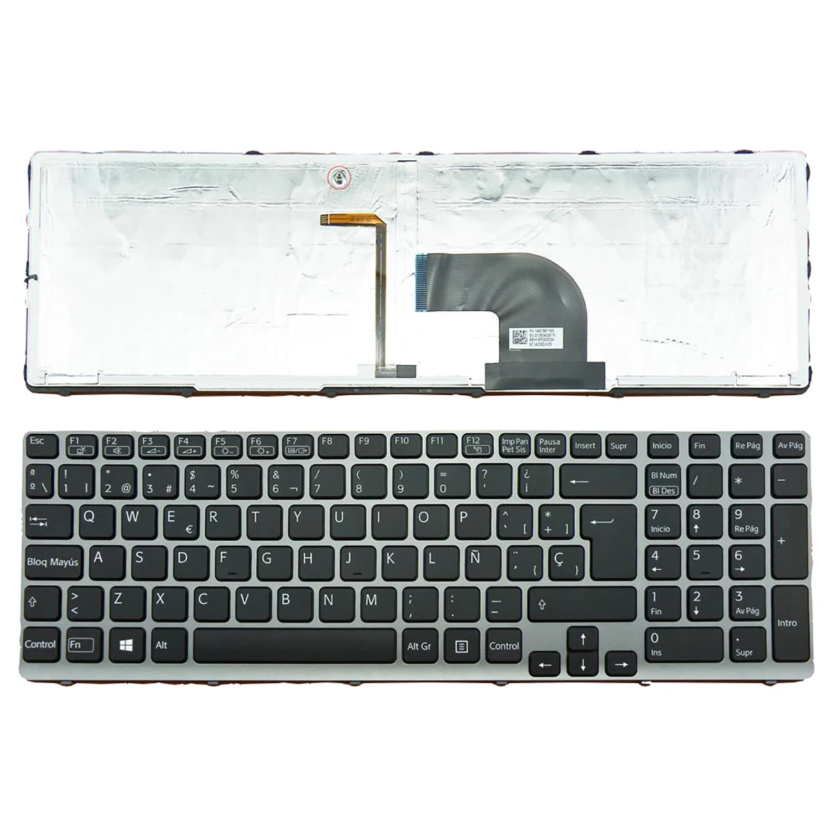 Tastiera Italiana Sony Vaio Sve1513C1Ew Nera Con Frame