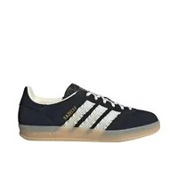 Adidas Originals Gazelle Indoor Chaussures basses vintage polyvalentes pour femme et fille, Noir Crème Blanc, style allemand, JS1412 3