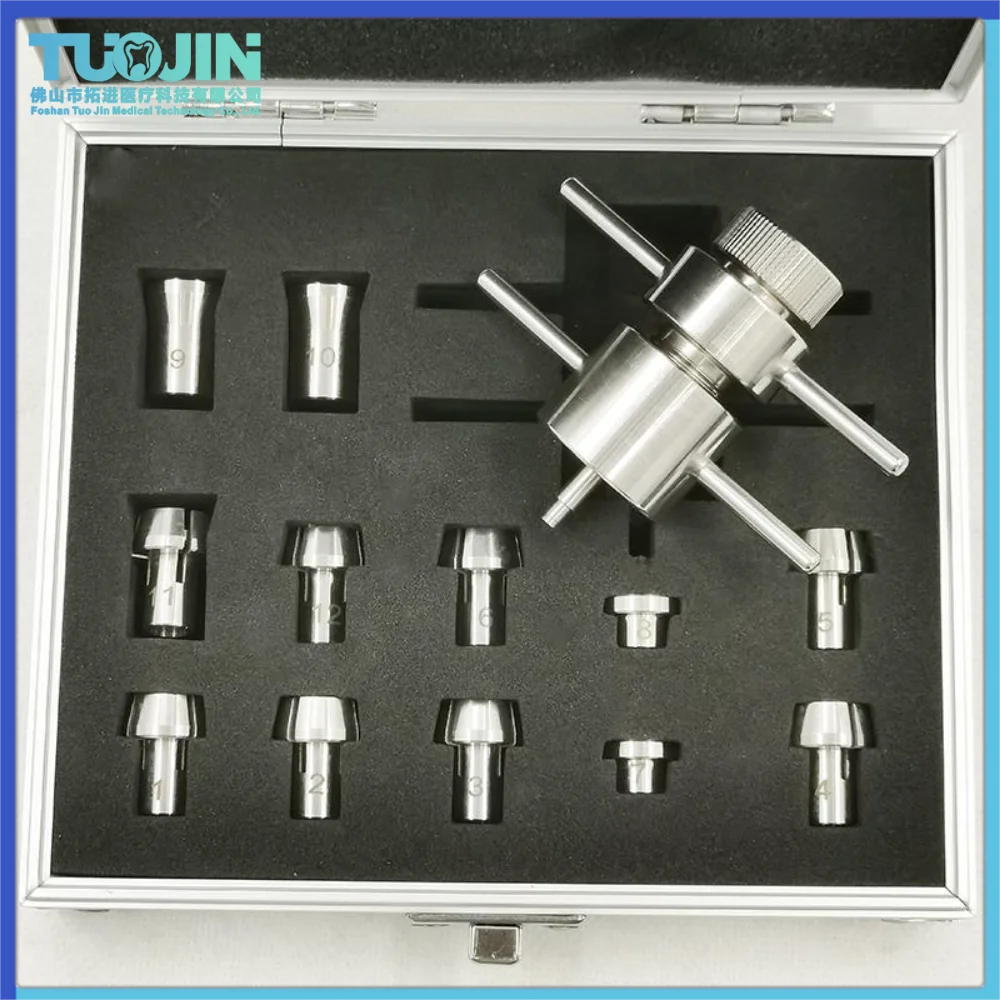 

Dental Equipment Spare Parts Handpiece Repair Tool 1Set Bearing Removal Maintenance equipment Handpiece tools Set