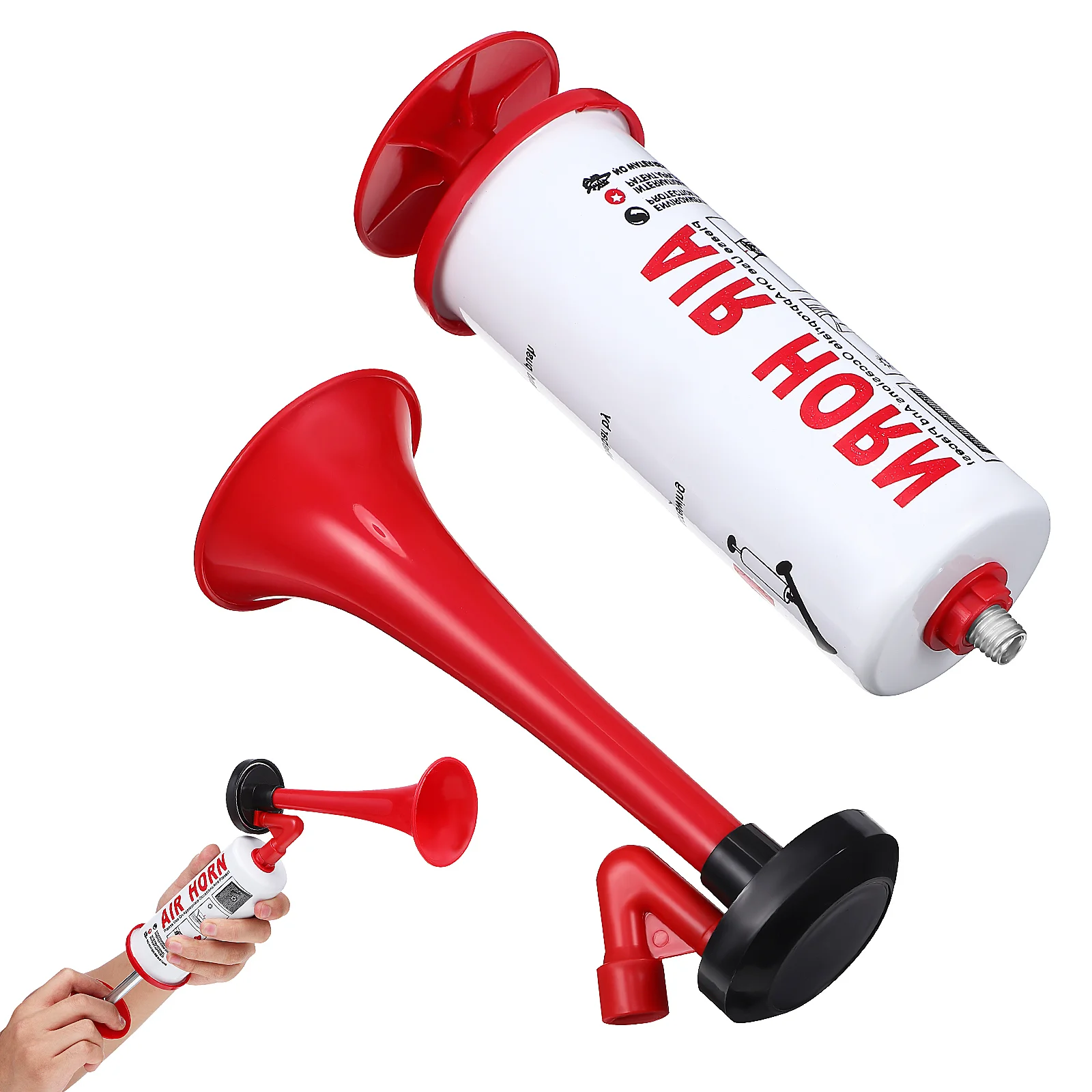 

Handheld Air Horn Portable Air Horn Loud Noise Maker for Boat Car Sports Events