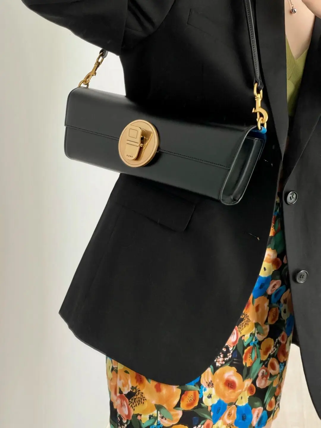Leder frauen abendessen schulter mode handtasche unterarmtasche_voghion.com