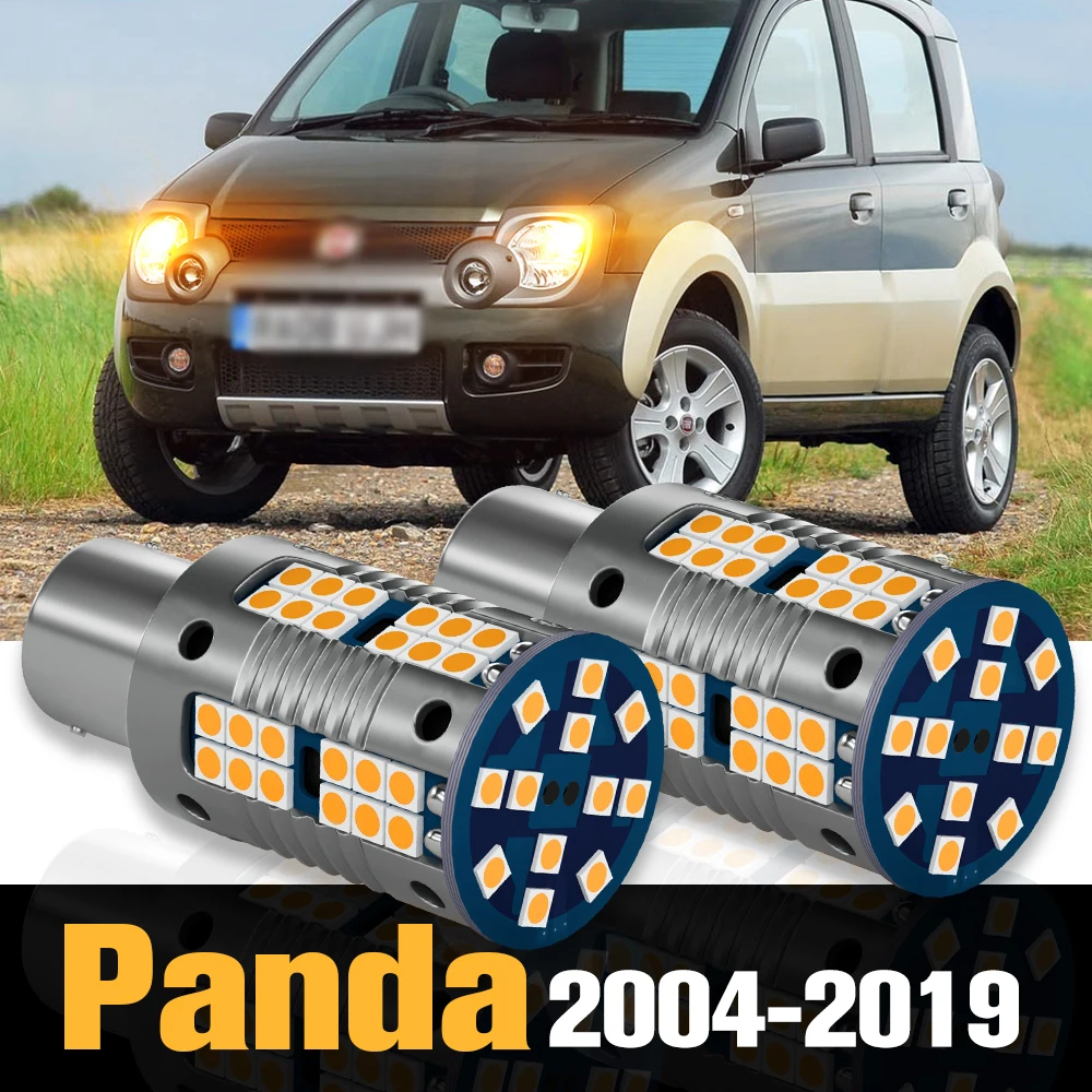 

2pcs Canbus LED Turn Signal Light Lamp Accessories For Fiat Panda 2004-2019 2009 2010 2011 2012 2013 2014 2015 2016 2017 2018