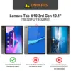 2PCS Tempered Glass Screen protector for Lenovo Tab M10 (3rd Gen) 10.1 inch 2022 protective film TB-328 TB-328F TB-328X 2