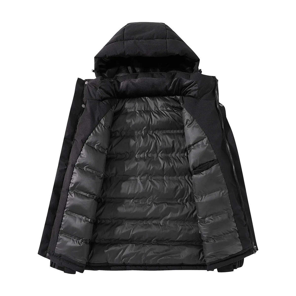 Winter Jacket Male Parka Coats Hooded Waterproof Trench Plus Size 7XL Oversize Black Windbreaker Loose Cotton Padded Overcoat