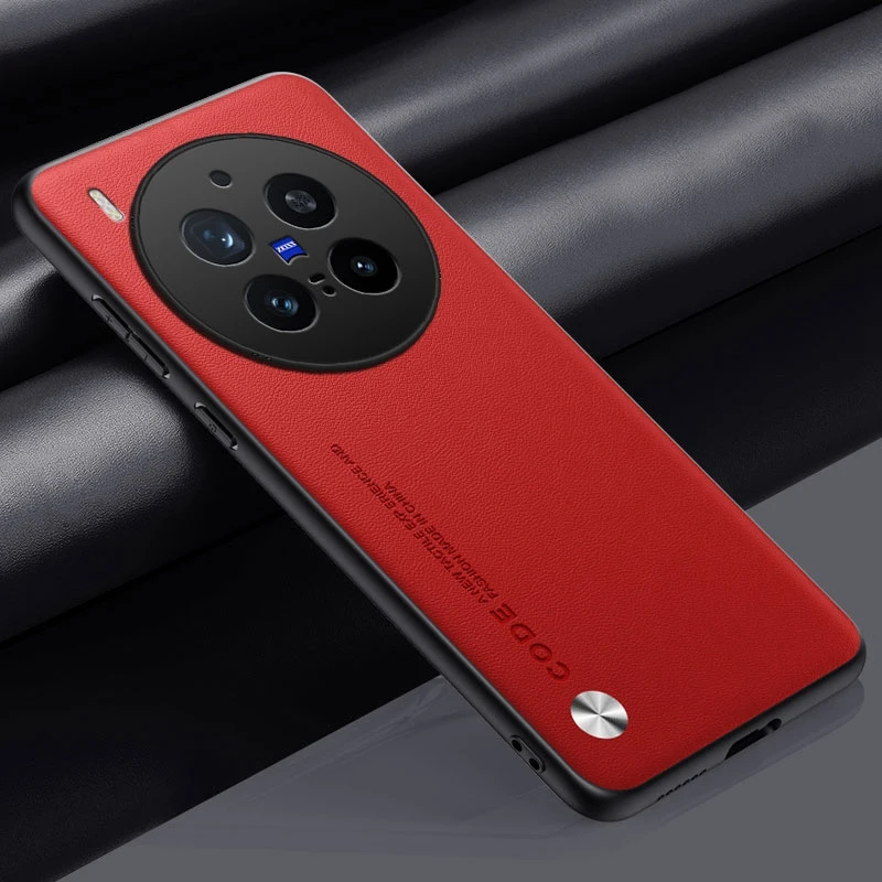 Luxury PU Leather Shockproof Phone Case - Full Protection Back Cover