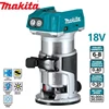 Makita DRT50 Original Cordless Trimmer Rechargeable Trimming Machine Brushless Slotting Tool Milling Woodwork Engraving Machine 1