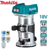 Makita DRT50 Original Cordless Trimmer Rechargeable Trimming Machine Brushless Slotting Tool Milling Woodwork Engraving Machine 1