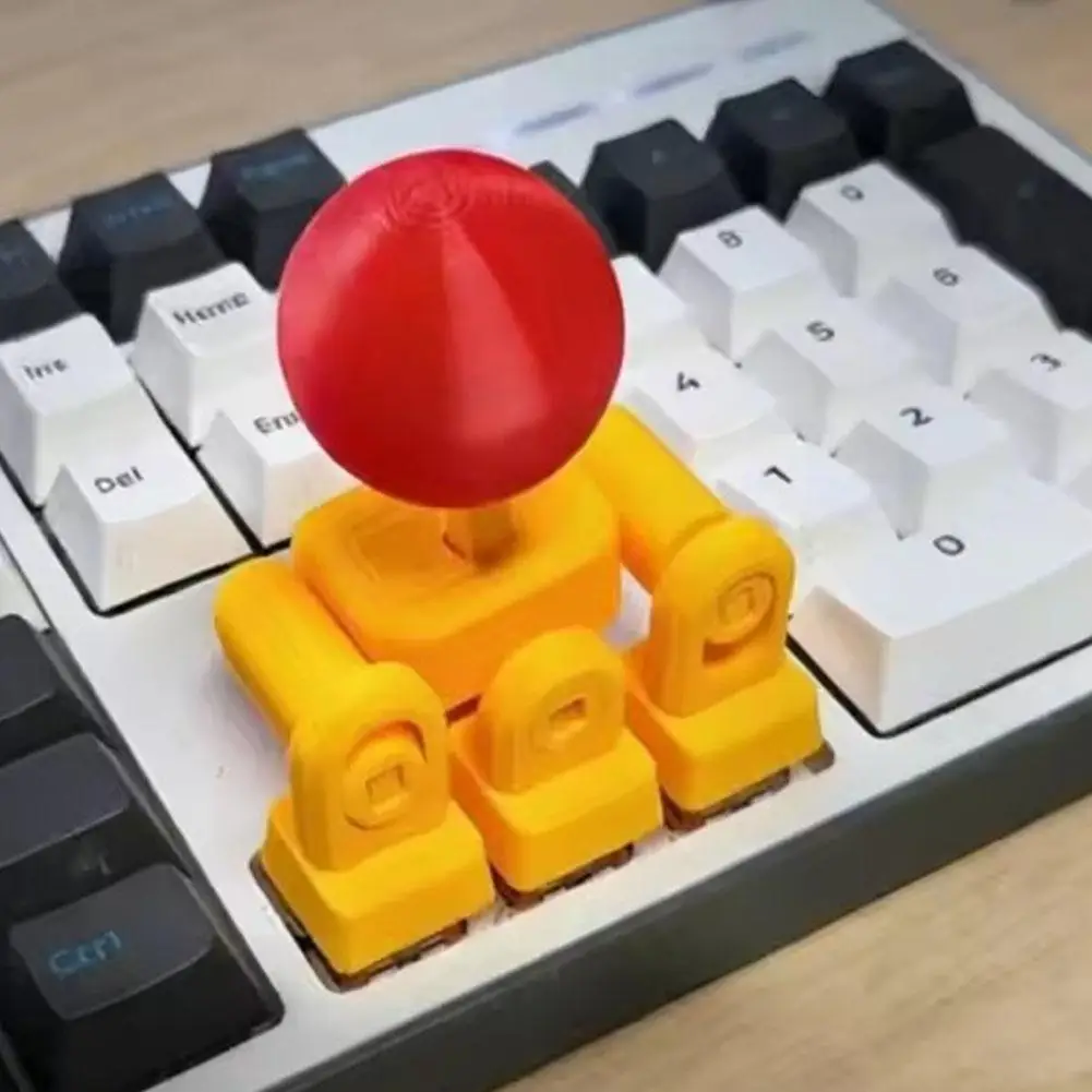 3D 프린팅된 창의적인 조이스틱 키캡 세트, WASD 기계식 키보드용 아케이드 게임 로커, 크로스-액시스 호환 게임용 키캡