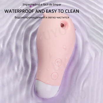 Clitoris stimulator silicone waterproof design sucking vibator nipple sucker sex toys for women vibrators clitoris sucker shop 4