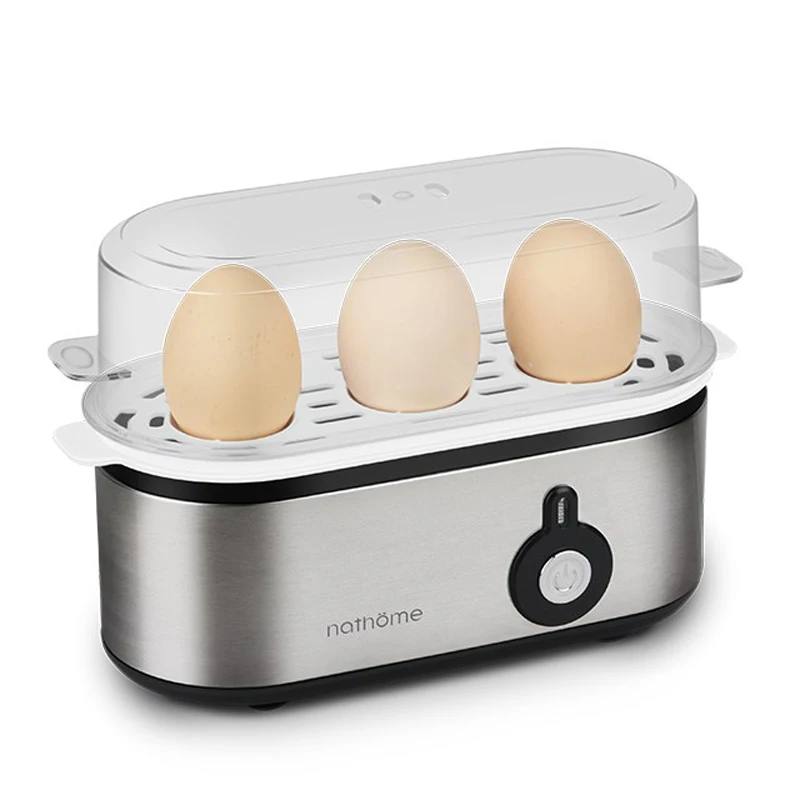 220V Multifunction Mini Egg Boiler Cooker Steamer Breakfast Maker Stainless Steel Food Processor Vaporera De Huevo Cooking Tools