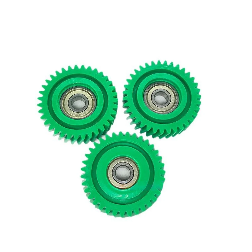 전기 자전거 기어 35T 기어 세트 608Z 베어링 Ebike 기어 3PCS 전자 자전거 모터 드라이브 시스템 자전거 부품