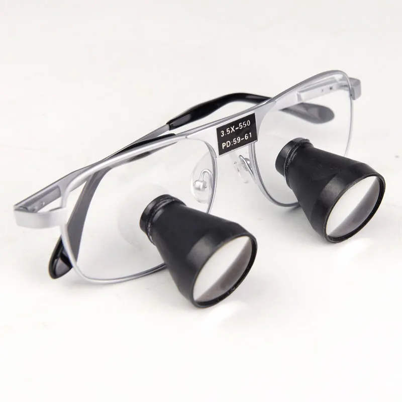 Customized 3.5X Binocular Dental Loupe Through The Lens Surgery