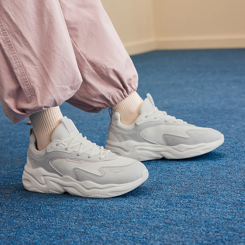 Xtep Lofty Mountain 3.0 Casual Shoes For Women Autumn Comfortable Casual Shoes Breathable Sneakers 876318320050