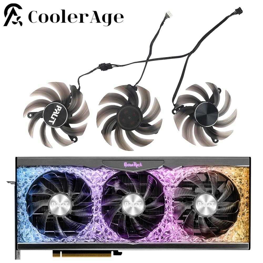 82MM TH9215B2H-PFC01 Video Card Fan For Palit RTX 3090