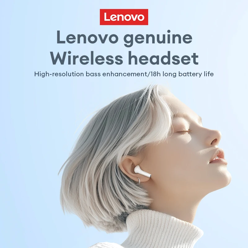 Choice Lenovo LP5 PRO Wireless Bluetooth Earphones 5.4 Sports Headphones HiFi Sound Gaming Headset Low Latency Earbuds With Mic 2