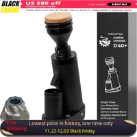 Coffee Grinder, D40+ Single Dose Coffee Grinder (Black), Coffee Bean Grinder 1