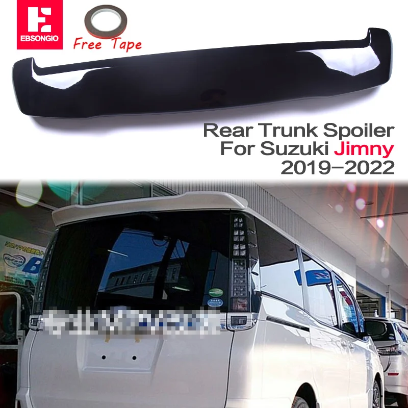 

Car Rear Roof Spoiler For Toyota Noah Voxy 2013 to 2021 High Quality ABS DIY Color Rear Trunk Boot Lip Wing Spoiler Car Styling