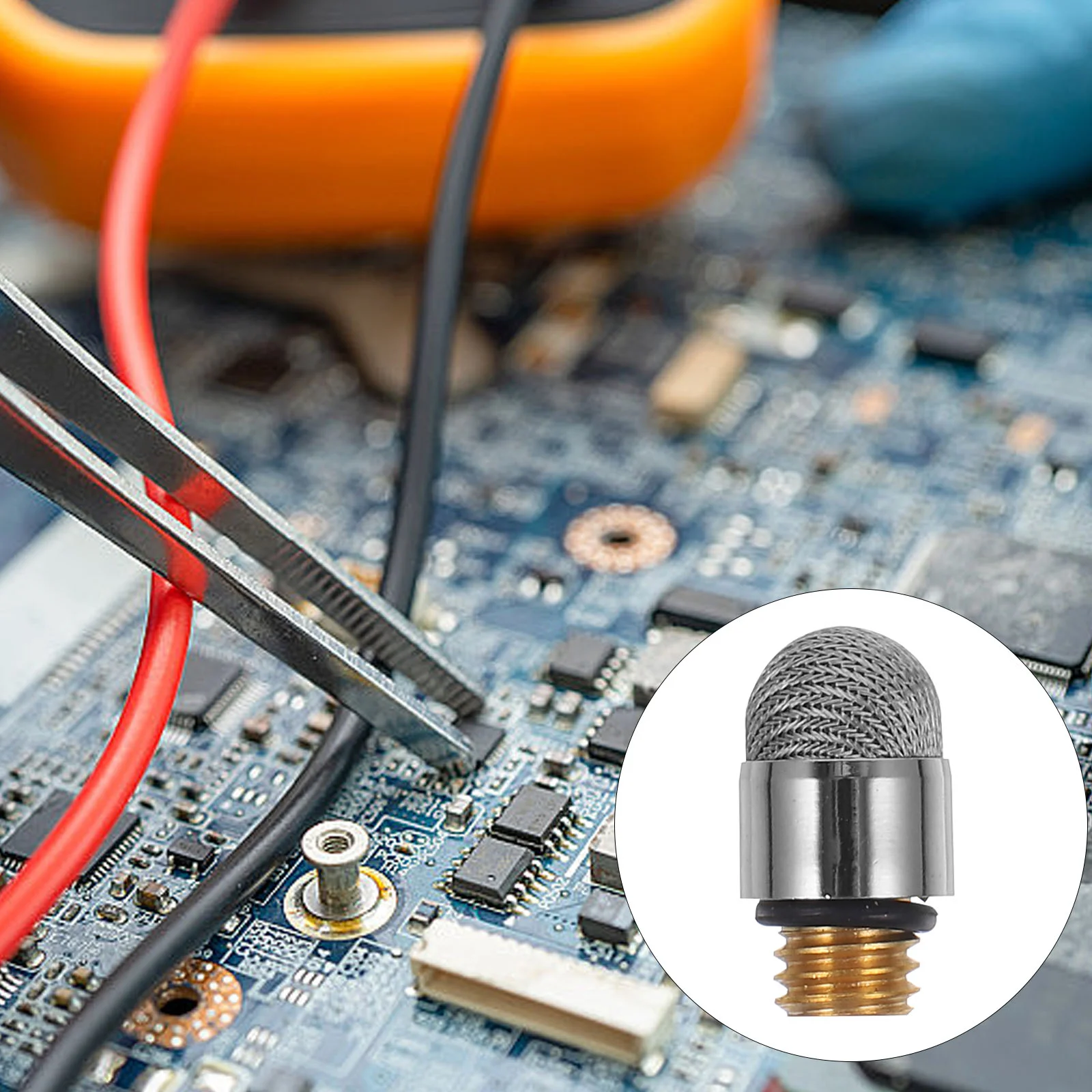 

10 Pcs Disc Pen Tip Capacitive Suction Cup Conductive Fiber Cloth (nano Silver Wire Tip) Stylus Tips Handwriting Pens