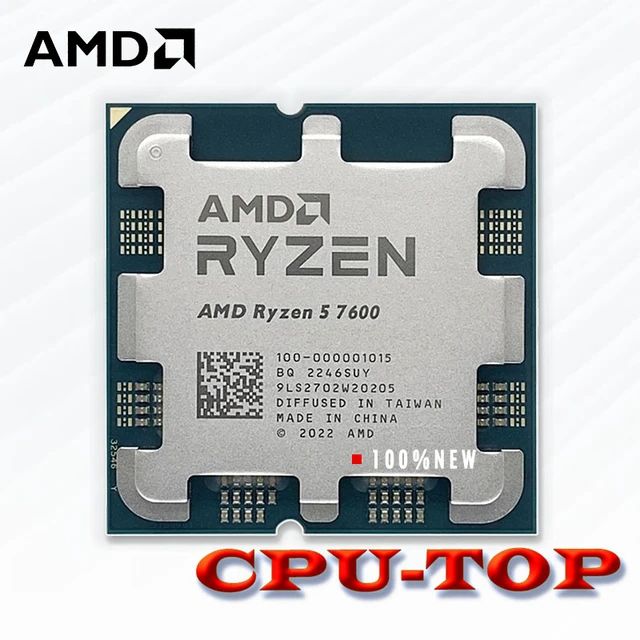 AMD Ryzen 5 R5 5600 3.5ghz 6-core 12-thread Cpu Processor, 7nm L3=32m  Socket Lga Am4