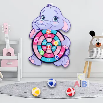 Assiette de fléchettes d'animaux de la Jungle, Panda Safari, cadeaux de fête d'anniversaire pour enfants, décoration de fête prénatale, jouets pour enfants, cadeaux 1