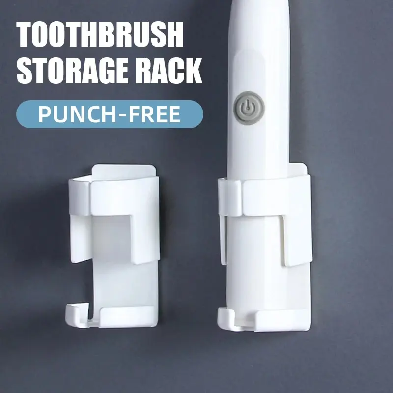 Toothbrush Holder Bathtub Wall-mounted Electric Toothbrush Holder Adult Hanger Bathroom Accessories toothbrush holder