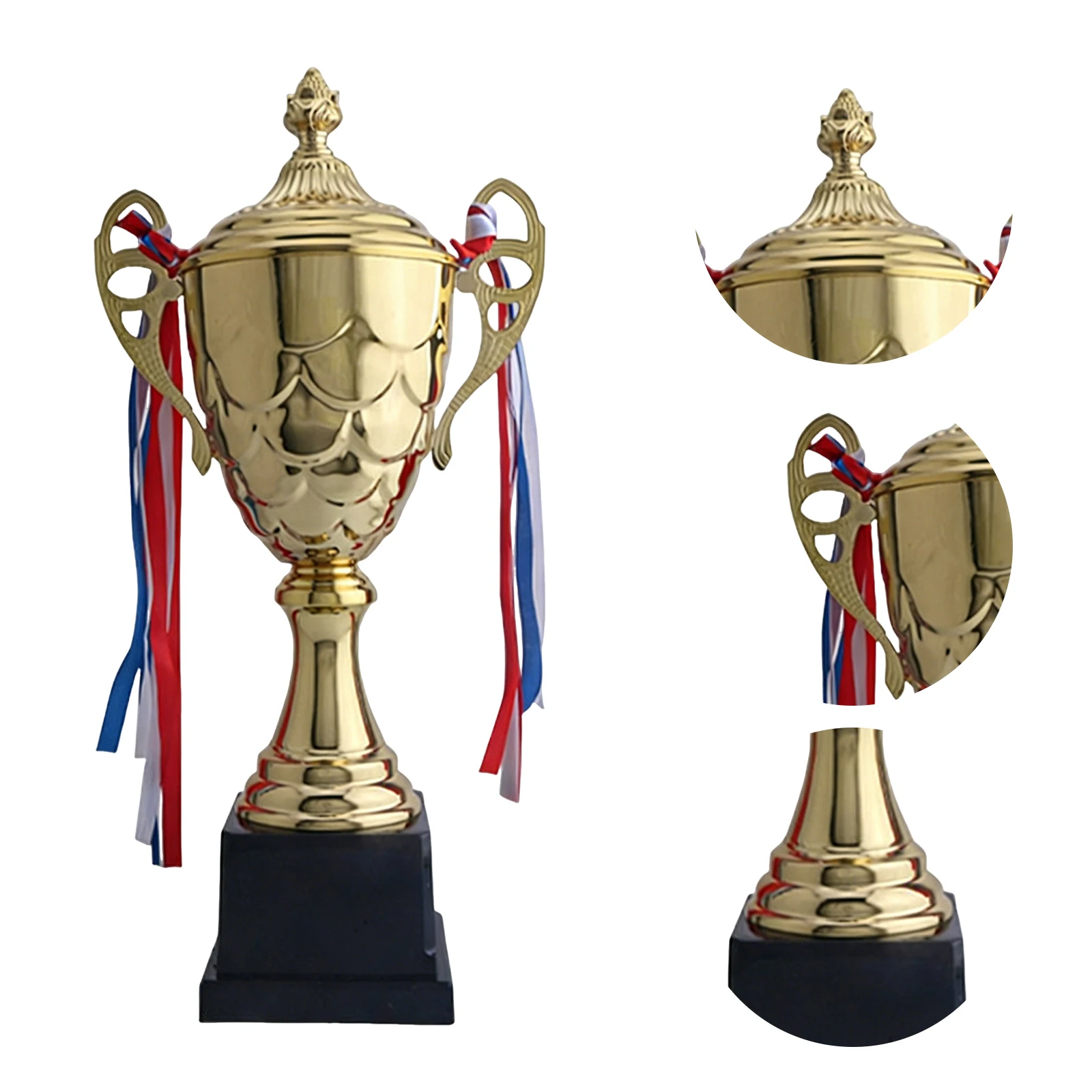 금속 트로피 다목적 대회 시상 트로피 축구 농구 상패 및 기업 스포츠 대회용