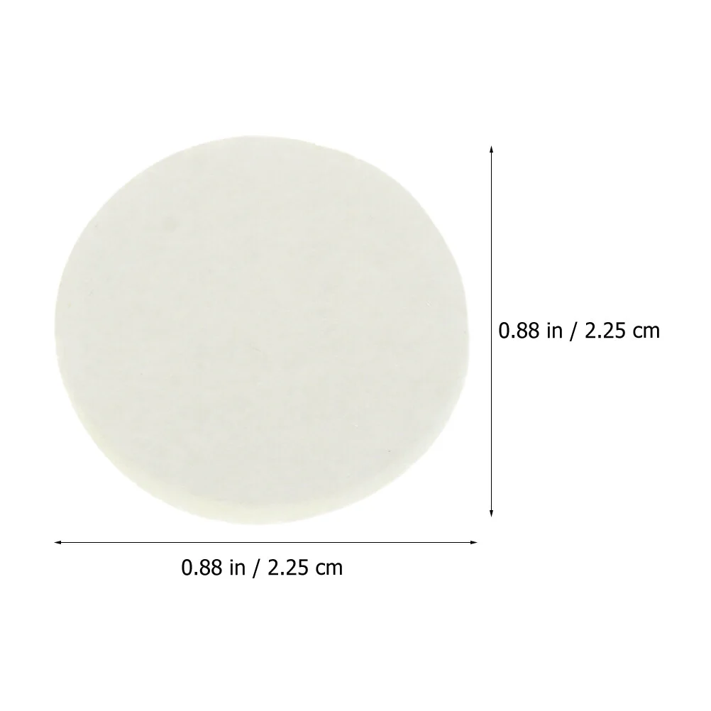 100 Pcs Car Aroma Diffuser Cotton Sheet Pad 2.25X2.25X0.3CM Household Aromatherapy Accessory car aroma diffuser pad