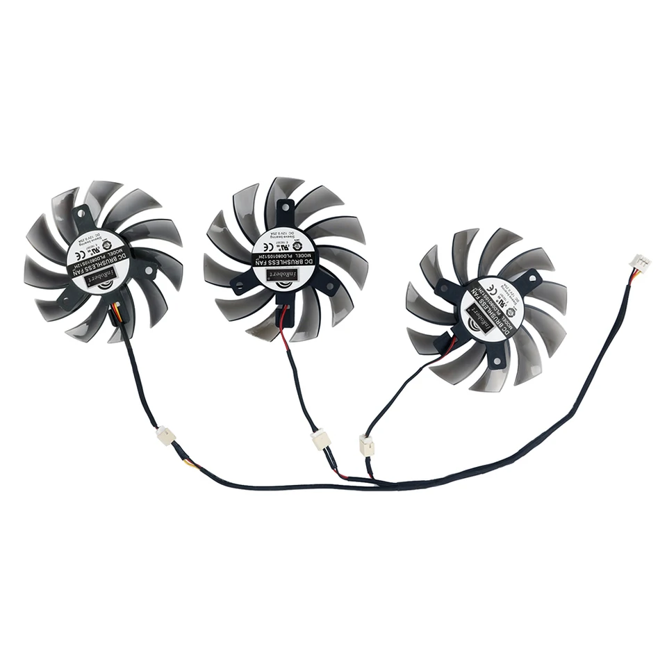 Ventola Di Raffreddamento Per Scheda Video - 2 Pezzi 75mm 12V 4-Pin Per GTX 460/560/570/580 E Modelli AMD - Foto 11