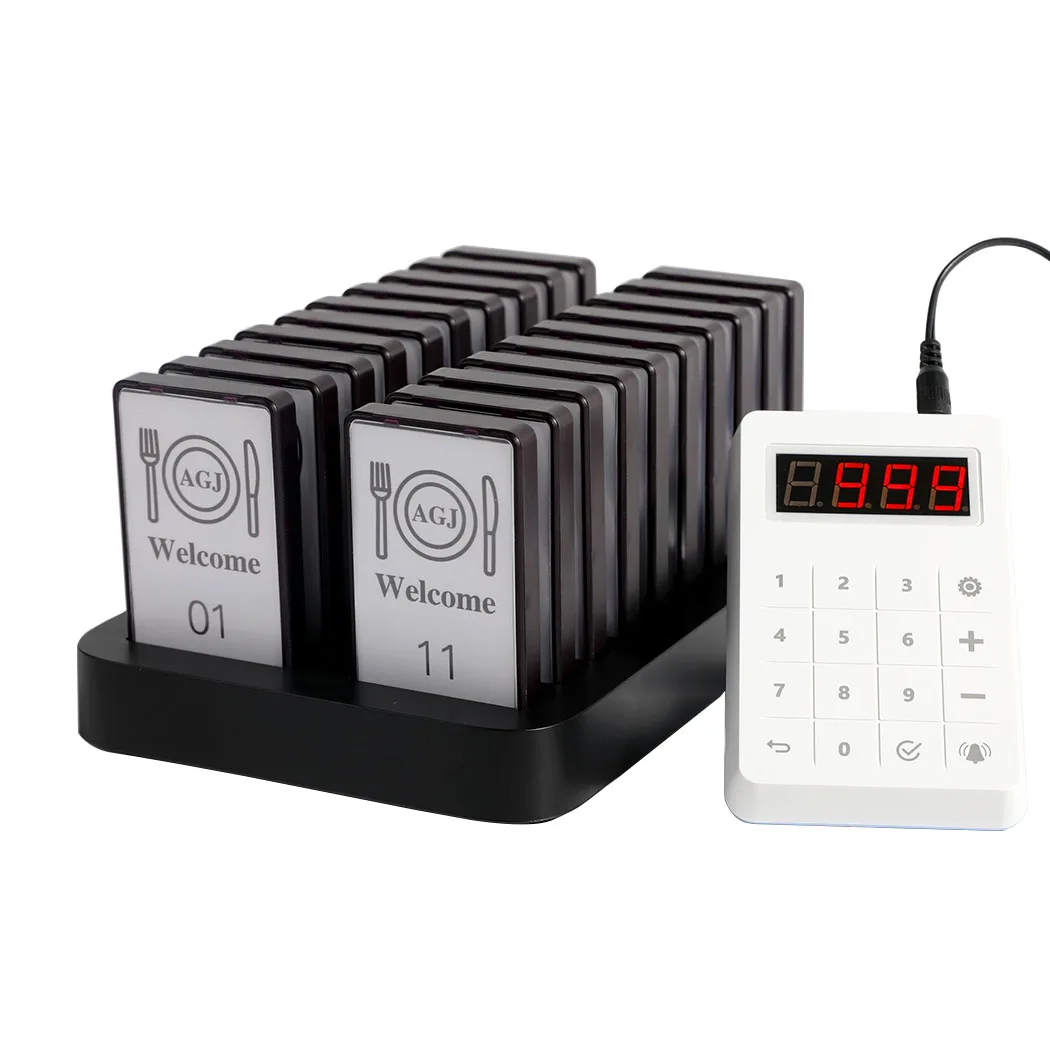 Sistema Pager sem fio para Restaurante, Paster