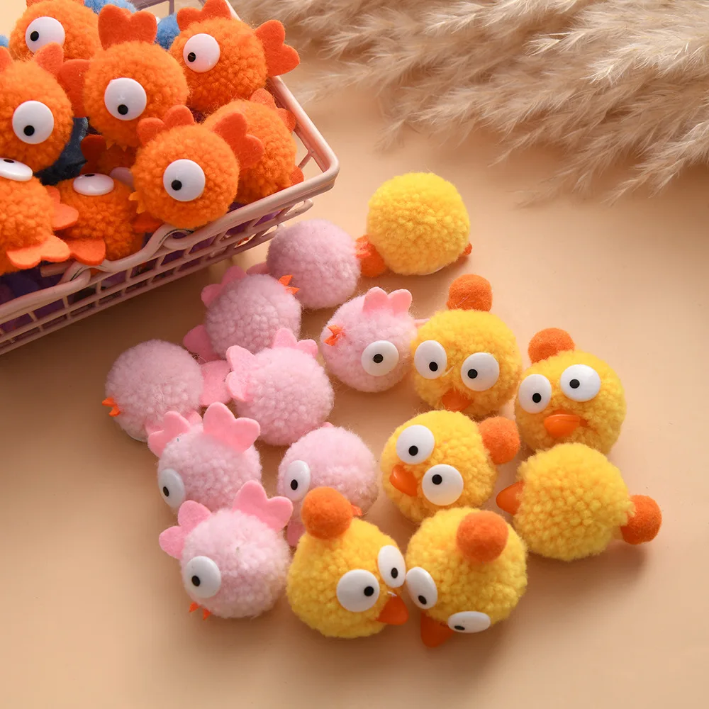 MPK nouveaux jouets pour chats petits jouets pour chats série Bulat de poussin rond mignon (A5421)