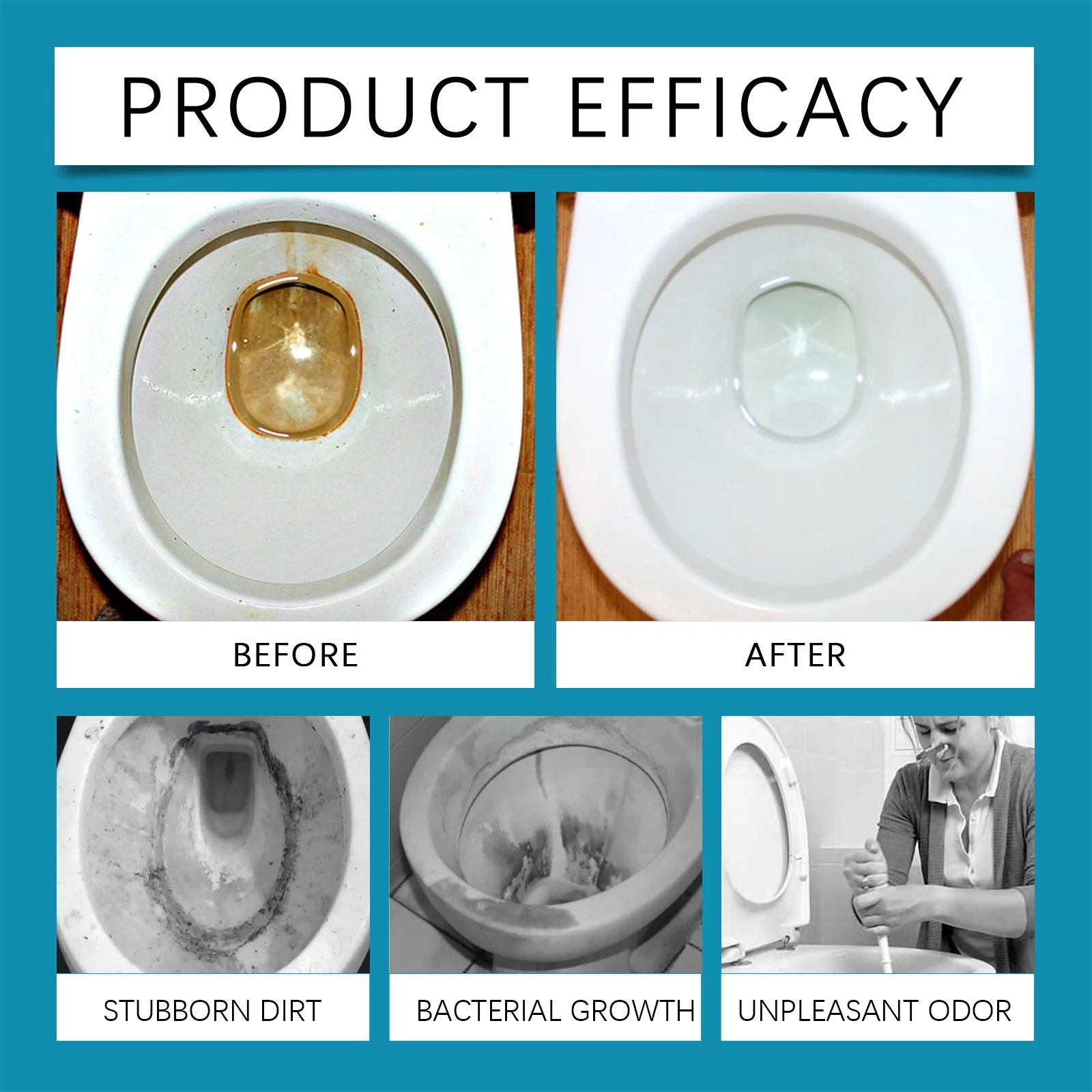 Blue Bubble Toilet Cleaner Effervescent Toilet Bowl Cleaner Bathroom Tanks Deodorizer WC Freshener Automatic Flushing Tablets