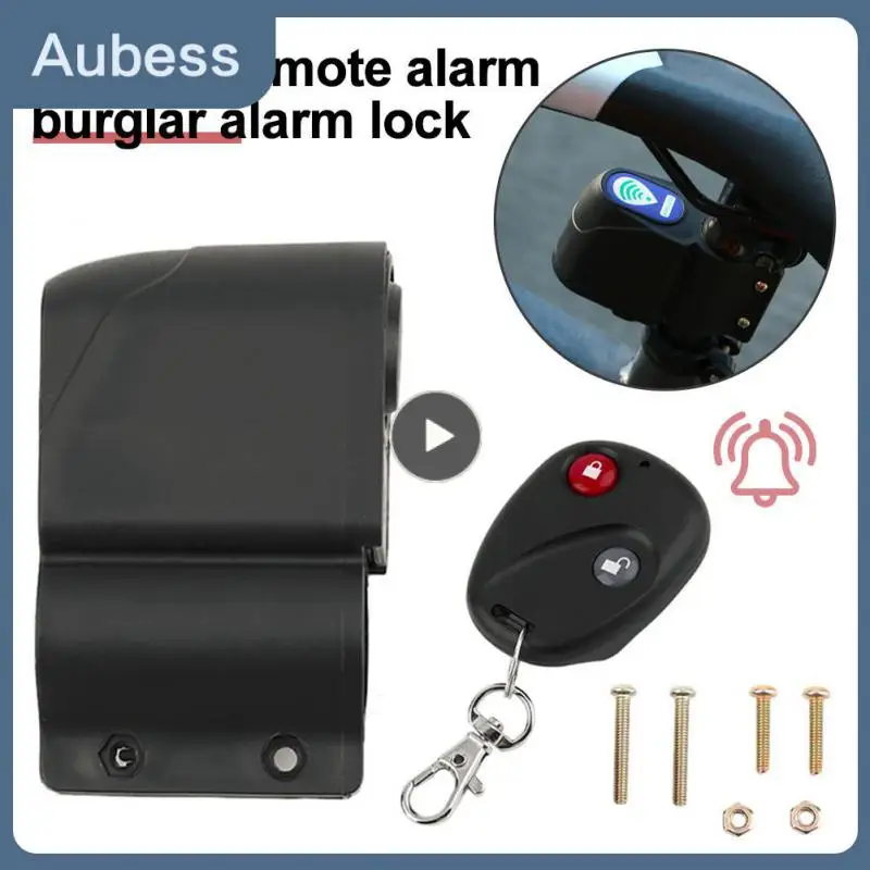 

Anti-theft Alarm Remote Control Wireless Smart Electric Vehicle Mountain Bike Vibration Sensor Password Anti-theft Lock