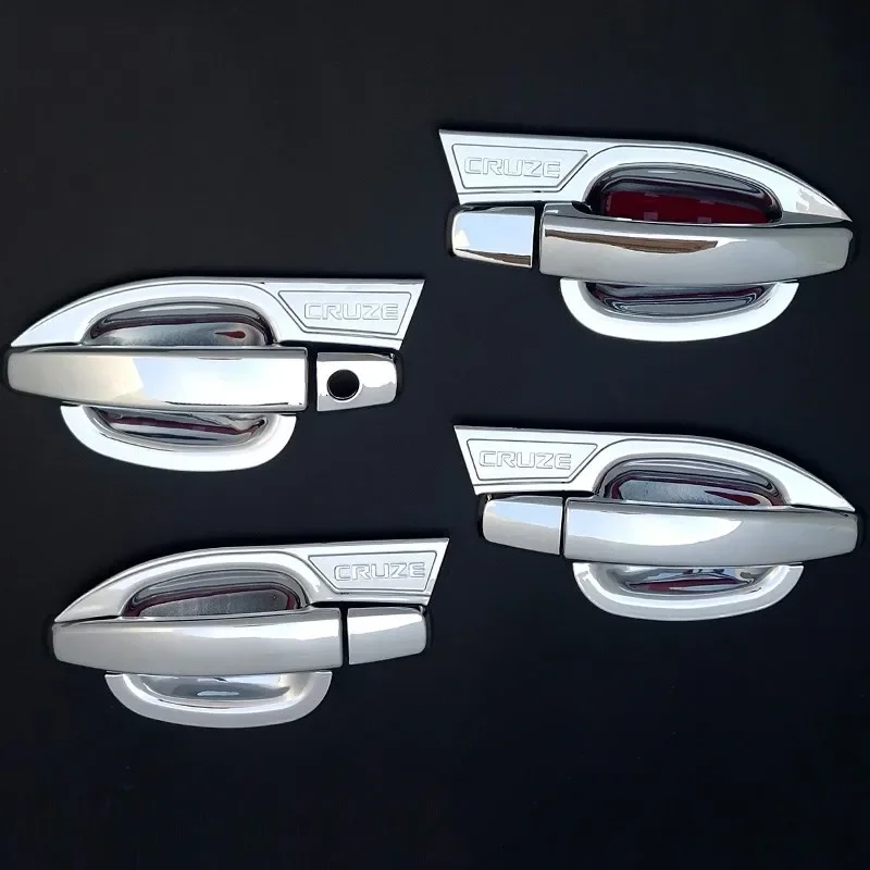 

Хромированная дверная ручка из АБС-пластика для Chevrolet Cruze 2009-2015, декоративные наклейки, защитное украшение, автомобильные аксессуары