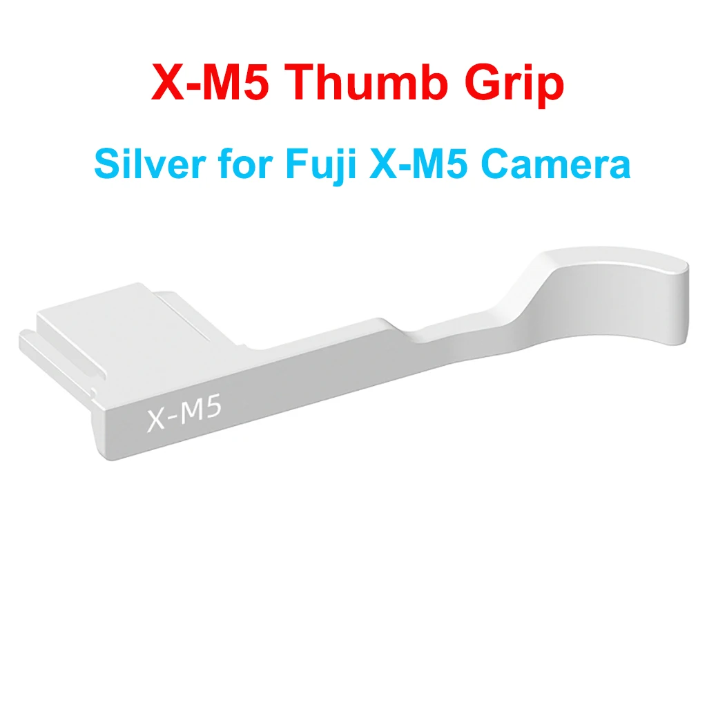 Metal Thumb Grip for FUJIFILM X-M5 Camera Mini Hot Shoe Thumb Up Grip Cover for