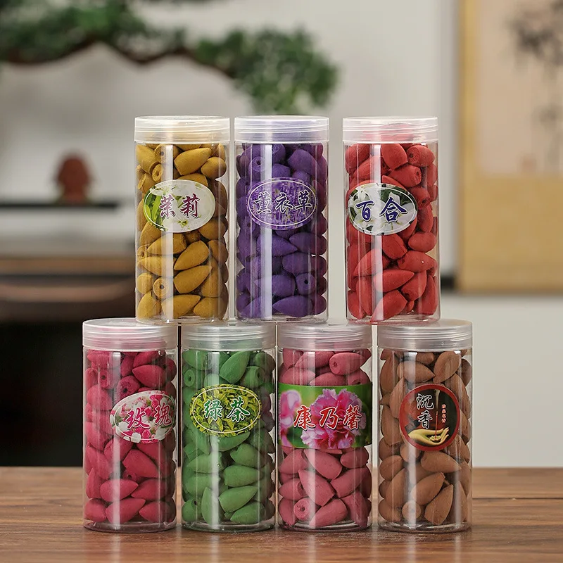 Waterfall Scented Cones Incense Packet 80 Sticks Backflow Incense Mixed