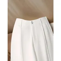 Plus Size 1XL-5XL New Women's Summer Loose Straight Leg High Waisted Chinese Style Pants - Image 2