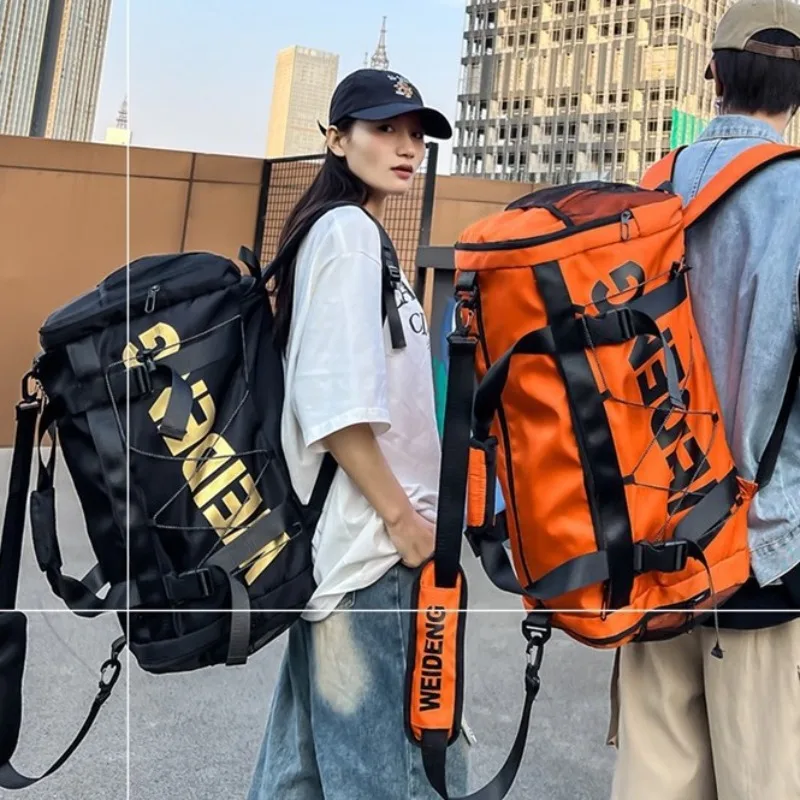 حقيبة ظهر قماشية للسفر للرجال والنساء ، حمل ، حقائ...