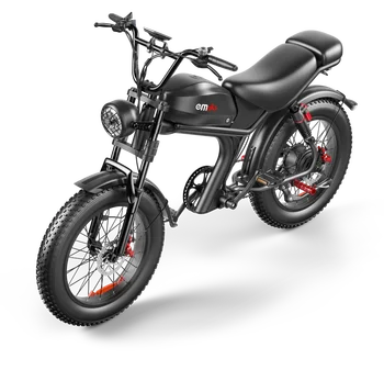 Bicicletta elettrica Emoko C93 unisex, doppio motore da 1000W*2, batteria 48V23AH, pneumatici fat da 20 pollici, modello universale per tutti i terreni.