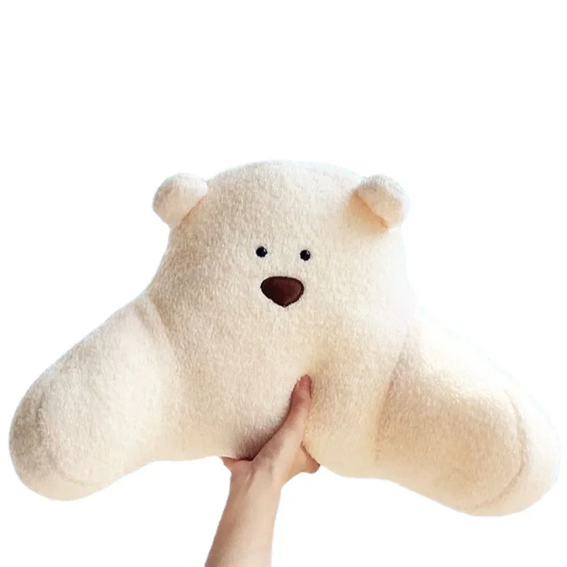 Office Seat Cushion Long Sitting Waist Cushion Inset Chair Cute Sofa Backrest Pillow Bedhead Artifact