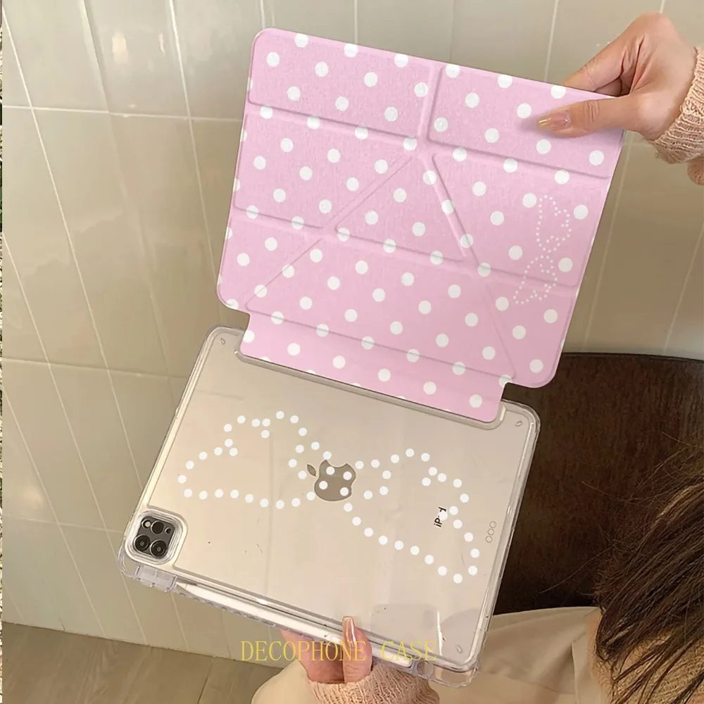 Multicolored Polka Dots Wings Wave 3+Y-Fold Design