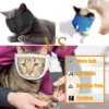 Breathable Clear Cat Muzzle Anti-Bite Grooming Cover Portable Head Hood Cover Cat Grooming Mouth Cover Adjustable Pet Supplies 3