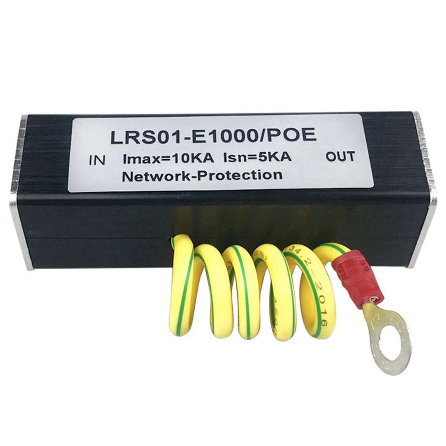 8X 100/1000M POE IP 카메라 네트워크 POE 스위치 RJ45 및 POE 서지 보호 장치 방전기 SPD 1000M
