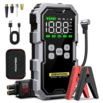 Car Jump Starter With Air Compressor 1