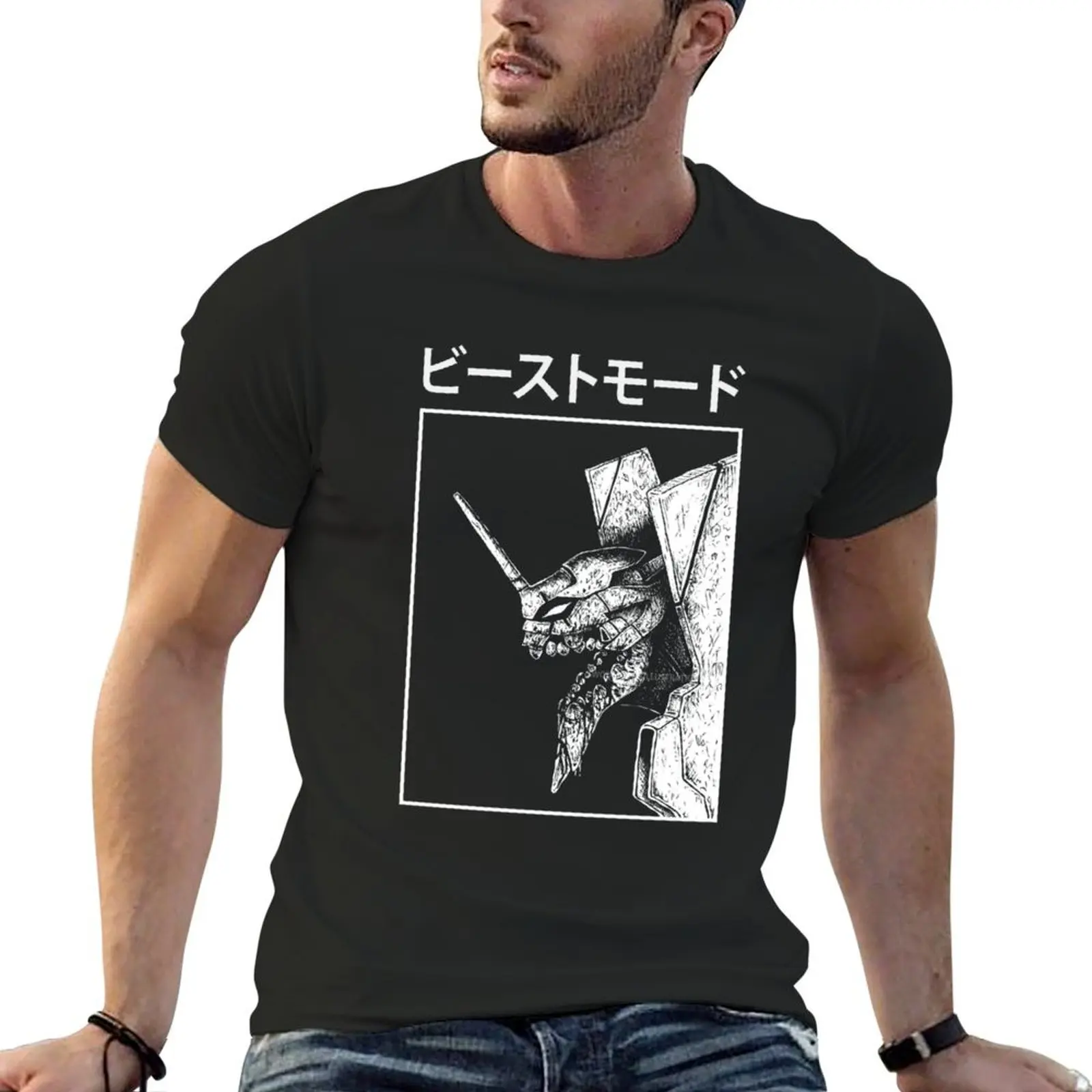 

BEAST MODE T-shirt vintage clothes quick-drying blacks mens t shirts casual stylish