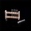Hot Sale 5pcs/set Laboratory Glass Test Tubes with Wooden Rack Set 1:12 Dollhouse Miniature Accessory Decoration Ornament 4