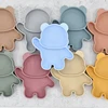 Children's Dishes Baby Silicone Sucker Bowl Baby Panda Face Dining Plate Toddle Training Tableware Kids Feeding Bowls 4