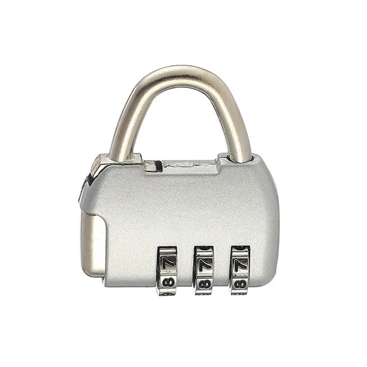 1pcs עמיד 3 ספרות סיסמא נעילה נגד גניבה קסדה מנעול עבור אופנוע קטנוע אופנוע נסיעות במגירה משולב