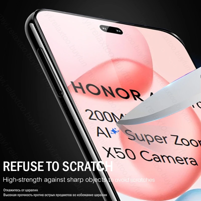 4-Pack 9D Curved Tempered Glass Screen Protector
